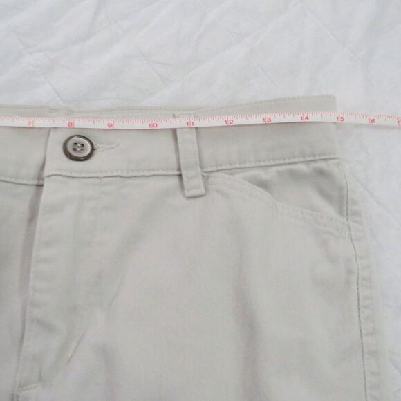 Riders By Lee Jeans Size 8 M Women Straight Leg Beige Casual or Work Casual - Picture 7 of 11